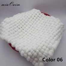 2 шт./партия, 45*40 см, мягкий коврик ручной работы, фон, ковер для пеленания, одеяло, корзина, наполнитель, реквизит для фотосъемки новорожденных