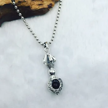 

S925 Silver Red Sandal Pendant
