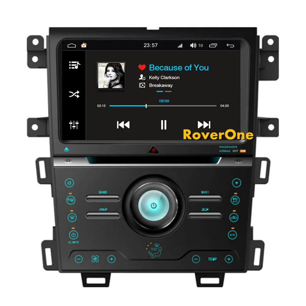 RoverOne S200 Android 8,0 автомобильный мультимедийный плеер для Ford Edge 2013+ Авторадио DVD Радио Стерео gps навигация Sat Bluetooth навигация