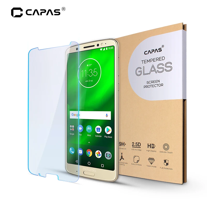For Motorola Moto G6 Plus Tempered Glass For Moto G6 Screen Protector
