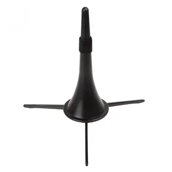 

Portable Black Multipurpose Plastic Trumpet Stand Tripod Holder with Detachable & Foldable Metal Legs