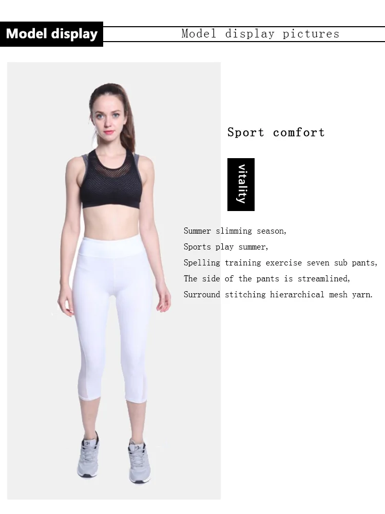 Reno Jesse  Women  Summer Gauze Running Leggings Hip Up Workout Skinny Pant High Waist Ladies Tight Pants Mother'S Day Hot Sell  (6)