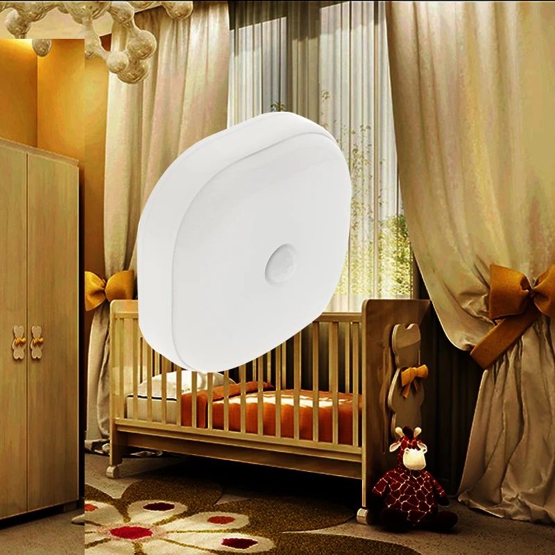 

10leds LED PIR Sensor Night Light Motion Sensor Lamp Activated Wall Lights Auto On Off AAA Battery 3M Magnet For Wardrobe Aisle