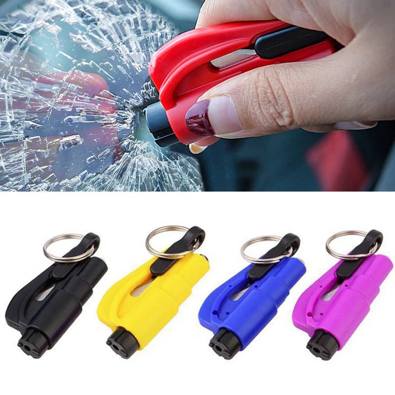 Jewii Mini Safety Hammer Keychain Escape Car Life saving Escape Hammer