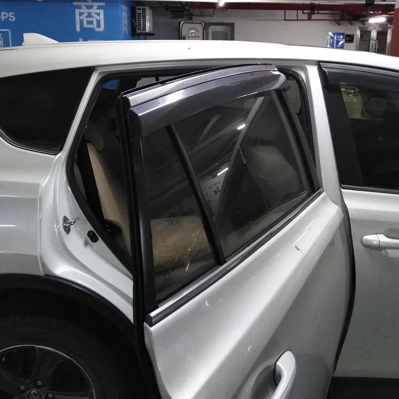 Подходит для Toyota Previa RAV 4 RAV4 2013 2215 4 шт./компл. окна козырек Vent Оттенки Защита от солнца дождь дефлектор гвардии авто аксессуары