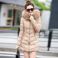Women Winter Jacket High Quality Hooded Warm Thicken Cotton Padded Long Parka Plus size 3XL Female Coat With Zipper And Fur