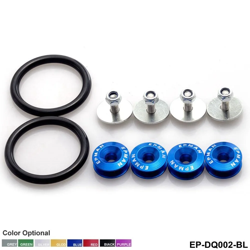 

Jdm Aluminum Quick Release Fasteners Kit Fit FOR TRUNK/HATCH LIDS/BUMPER EP-DQ002