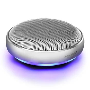 

Cool portable wireless Bluetooth Speaker computer subwoofer LED night light hands-free calls can be played by plug-in card