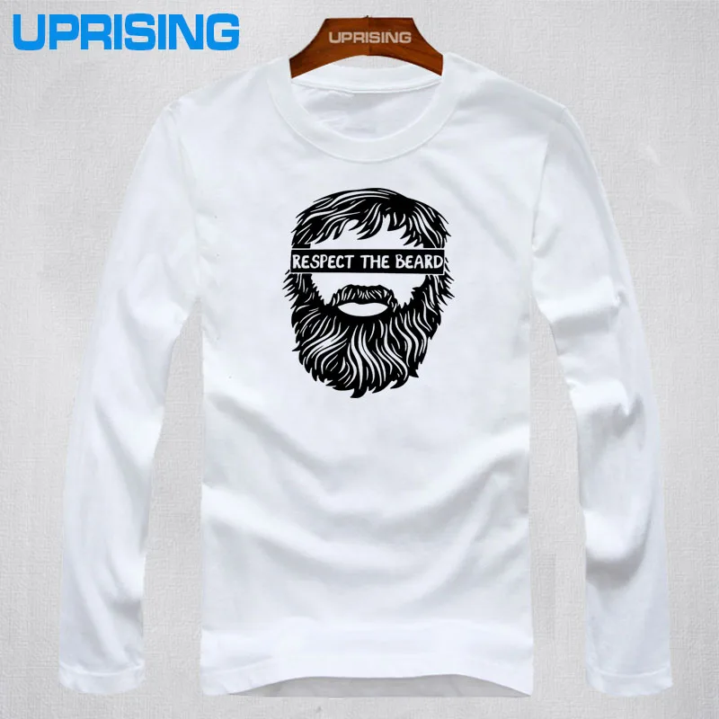احترام اللحية t-shirt الخوف بريان المصارعة فكاهة المحملة أكثر حجم وألوان
