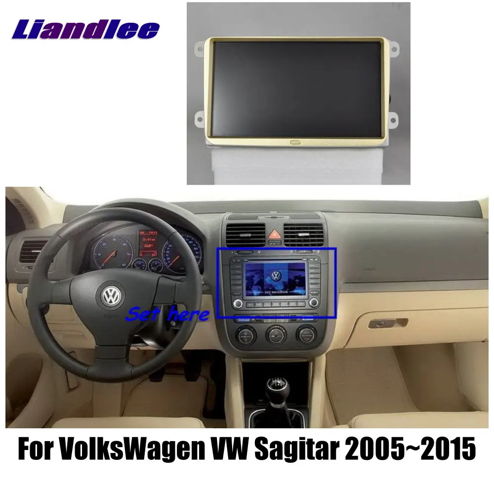 

Liandlee 7" For VolksWagen Sagitar 2005~2015 Car Android Radio Player GPS NAVI Maps HD Touch Screen TV Multimedia No CD DVD