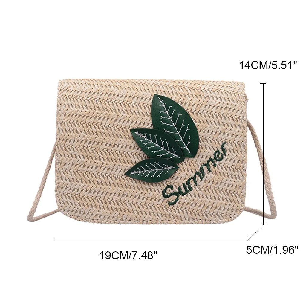 Сумки для женщин модная маленькая сумка-мессенджер для девочек женская Соломенная Сумка тканевая сумка через плечо сумка K515