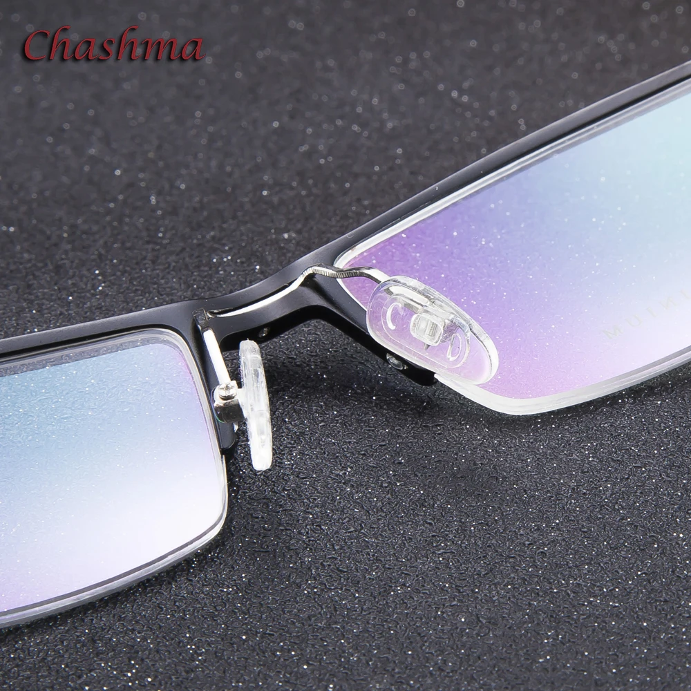 Брендовые дизайнерские качественные очки Chashma в оправе из алюминиево магниевого