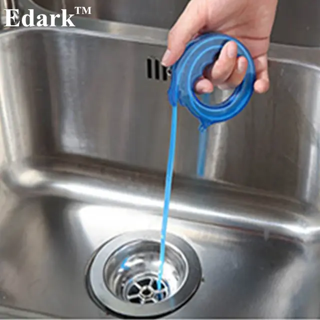 1 Pcs Bathroom Kitchen Sink Cleaner Brush Unclog Tub Snake 1 Pcs Bathroom Kitchen Sink Cleaner Brush Unclog Tub Snake Brushes Hair Remover Home Cleaning