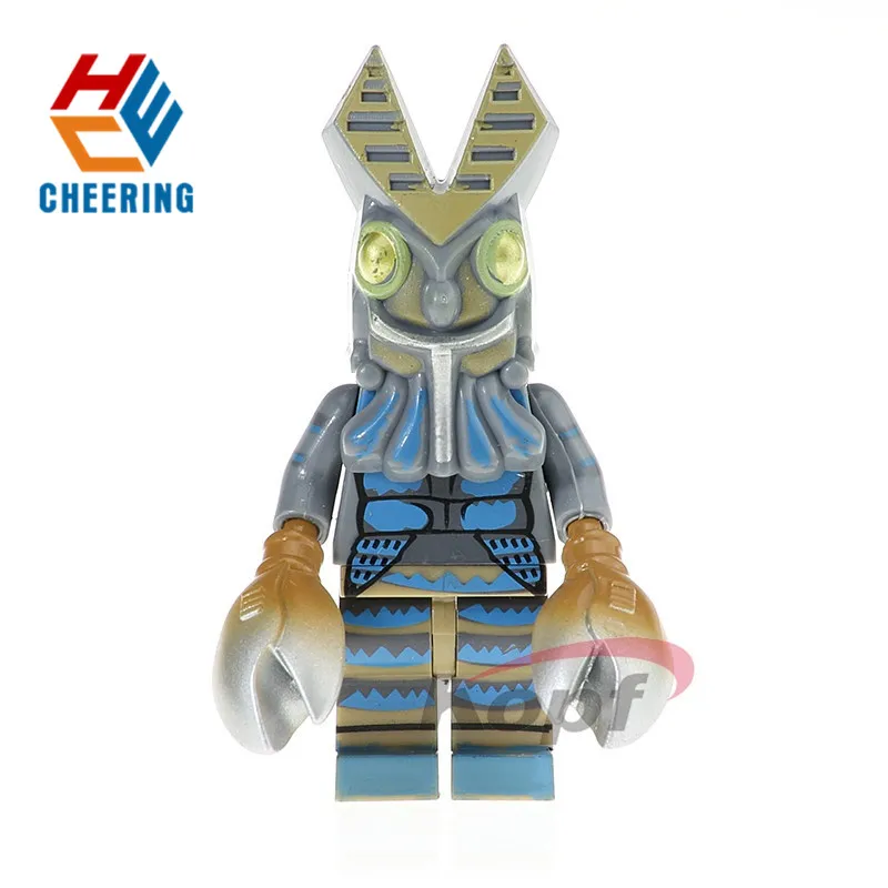 

Single Sale Building Block Super Hreos Ultraman Alien Baltan Baltan-seijin Cyclops Omino Snake Undead Gift For Kid PG1219