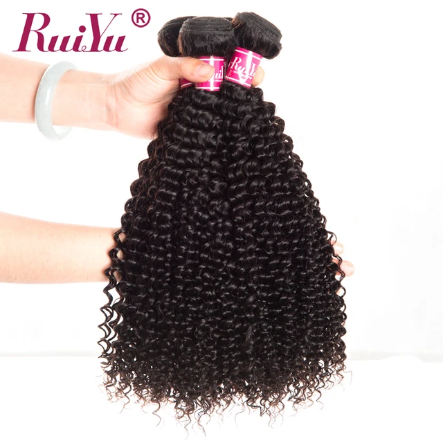 Best Offers RUIYU Hair Afro Kinky Curly Bundles Peruvian Curly Human Hair Weave Bundles Natural Color Non Remy Hair Extensions 1/3/4 Pcs Best Offers RUIYU Hair Afro Kinky Curly Bundles Peruvian Curly Human Hair Weave Bundles Natural Color Non Remy Hair Extensions 1/3/4 Pcs