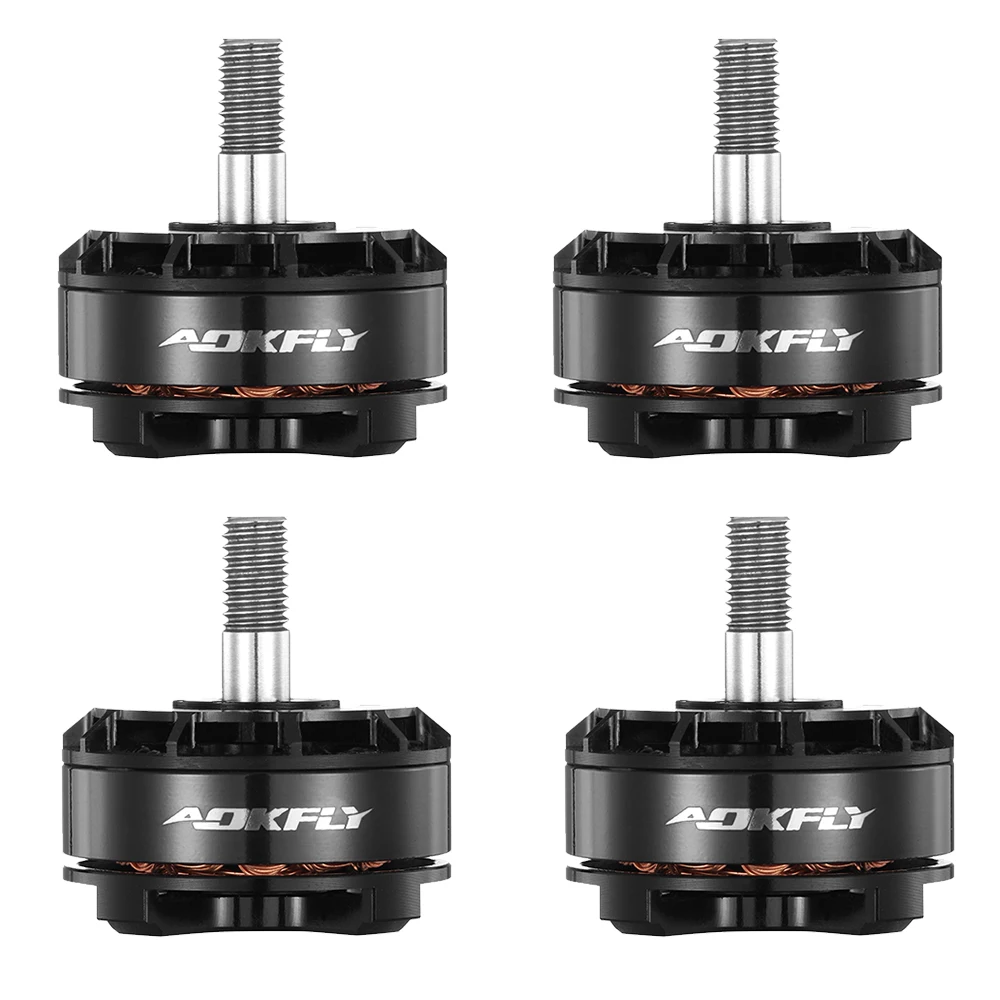 Бесщеточный мотор AOKFLY 2205 2450KV/2650 Black/Red для квадрокоптера QAV FPV гоночного дрона
