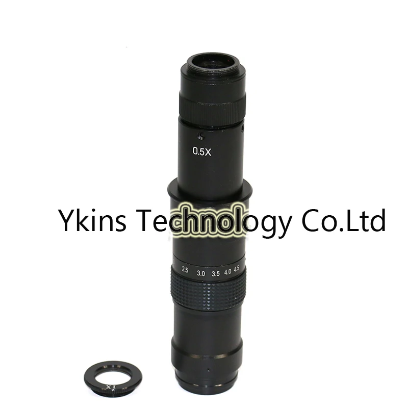 

HD lens 300X parallel light path lens C-type zoom microscope camera