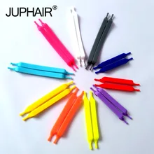 Новинка, 1 комплект, 20 шт. шнурки без завязок для детей и взрослых, водонепроницаемый силиконовый Плоский эластичный спортивный бег Баскетбольная обувь со шнуровкой