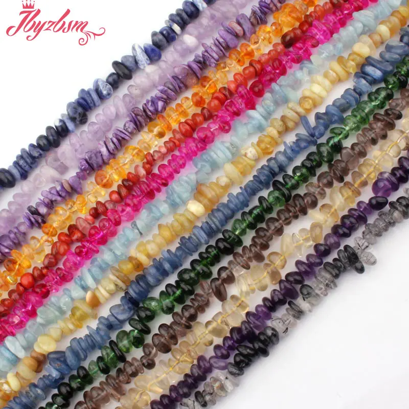 

2x4-5x9mm Irregular Shape Sodalite,Quartz,Charoite Beads Natural Stone Beads For DIY Necklace Jewelry Making 15" Free Shipping