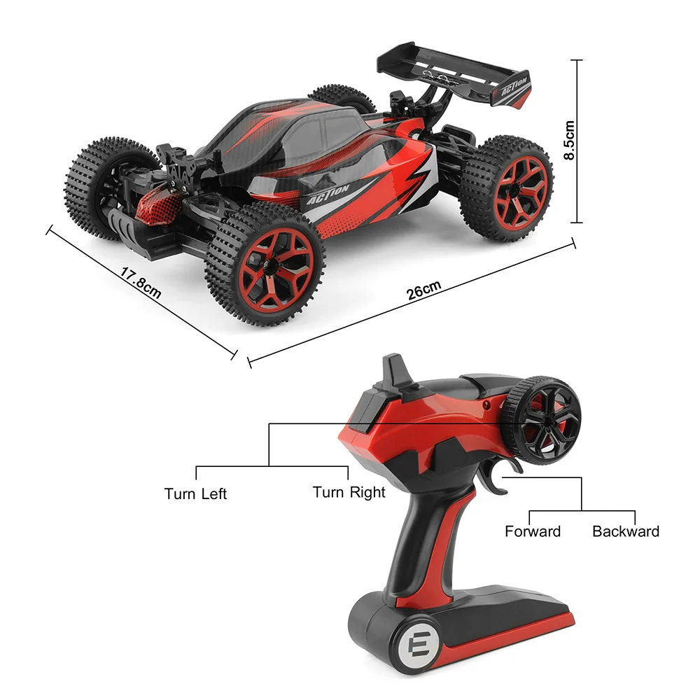 1/18 Радиоуправляемая машина 2,4G 4CH 4WD 20 км/ч высокоскоростные машинки Scal RC RTR игрушка сканеры с двойным приводом багги с дистанционным управлением автомобиль подарки