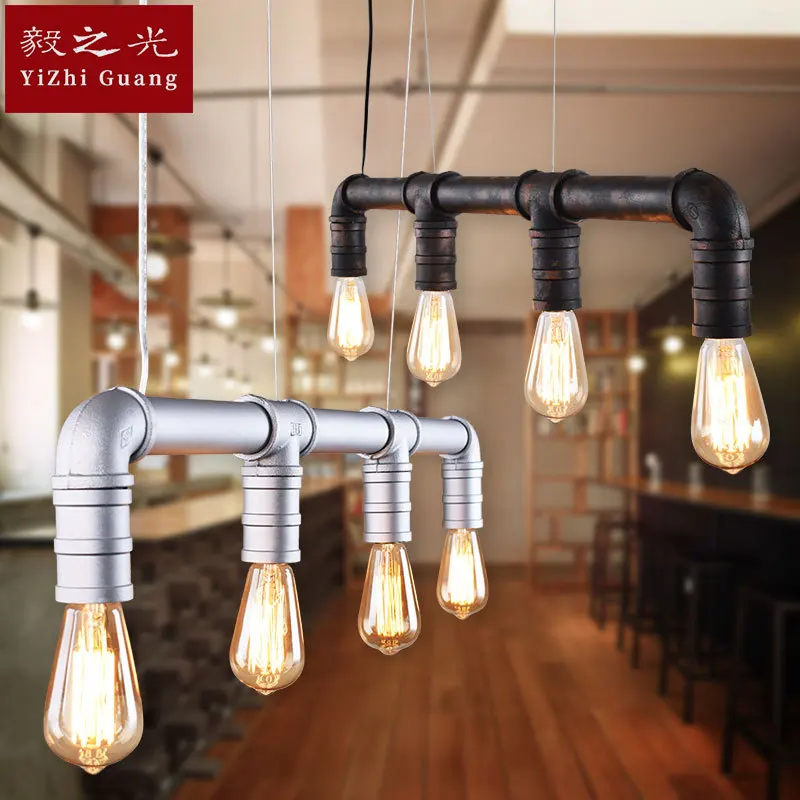 

ancient ways pendant lamp, wrought iron pipes, personality buffet restaurant lighting lighting lamps and lanterns