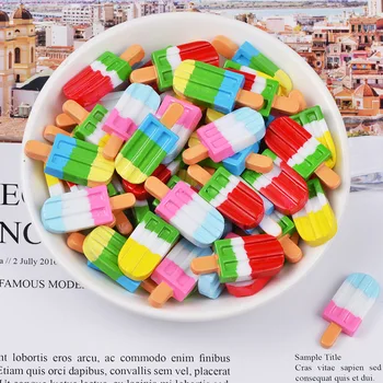 

7PCS/Lot Rainbow Ice Cream Filler For Clear/Fluffy Mud Popular Toys Kids Lizun Slime DIY Kit Accessories Children Modeling Clay