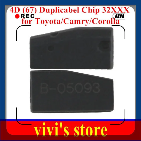 Best quality For Toyota/Camry/Corolla 4D (67) 4D67 Duplicable Transponder Chip 32XXX Auto Key 5pcs/lot Free Shi | Автомобили и