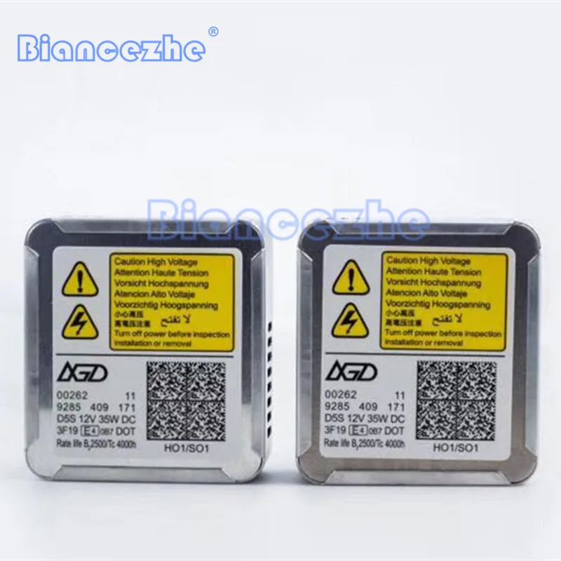 1 пара 12 в 35 Вт D5S OEM HID ксеноновая фара Запасная лампа балласт все одном белая 5500K 9285