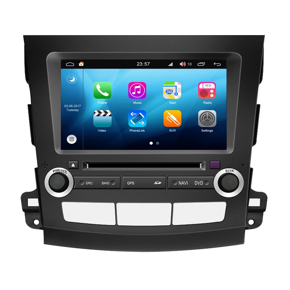 

Android 8.0 Car Multimedia For Mitsubishi Outlander XL EX 2007 - 2011 Radio DVD GPS Navigation Sat Navi Audio Video S200 System