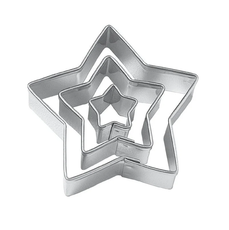 

Star Cut Outs Cookie Cutters,Set of 3