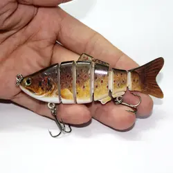 Сочлененный рыболовный Приманка для рыбы приманки 6 раздел шарнирные блесна типа VIB 10 см 17 г воблер вибрирующий наживка приманка рыболовные