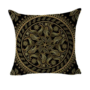 RUBIHOME Creative Decorative Cushion Cover Throw Pillowcase Polyester Thick Fabric Home Decor Geometry Pattern  Design
