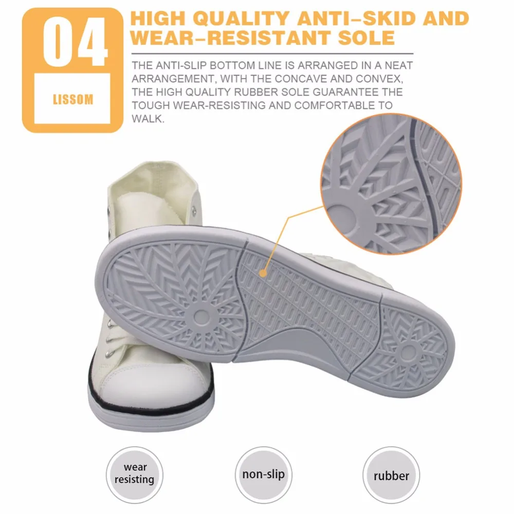 Günstige INSTANTARTS Mode Männer Hohe Top Leinwand Schuhe Kühlen 3D Hand Malen Kunst Druck Spitze up Vulkanisieren Schuhe Männlichen Komfort flache Schuhe