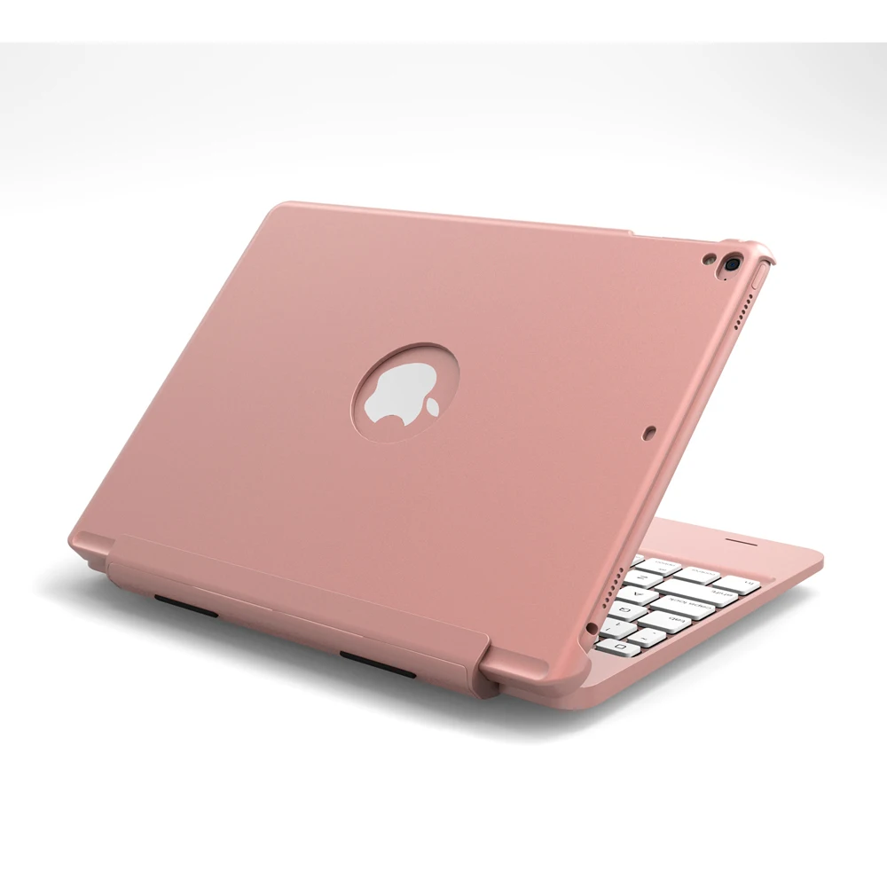 Для iPad 9 7 2017 2018 5th 6th Gen/Air 2/Pro цветов подсветка Беспроводная Bluetooth клавиатура
