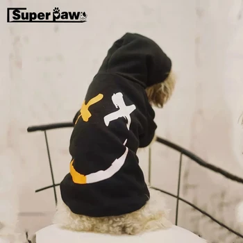 

Fashion Dog Clothes Pet Puppy Hoodie Coat Bulldog Schnauzer Chihuahua Jacket for Dogs Cats Warm Apparel Pug Costume SMC04