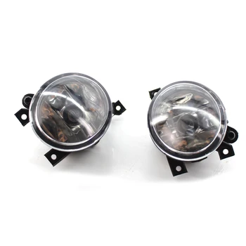 

Left & Right Side Front Convex lens Fog Lamp light 9006 For VW Tiguan EOS CC Touran GoLf Plus Polo