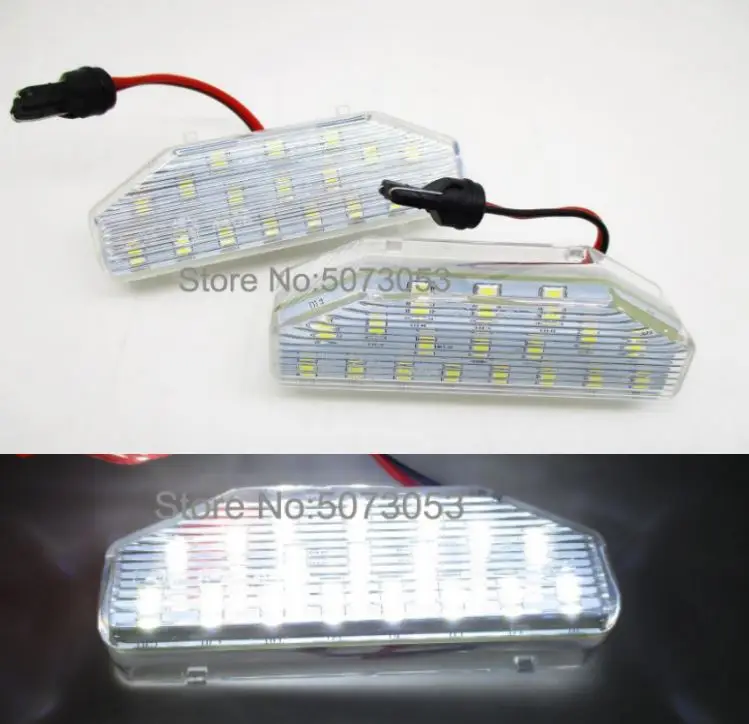 2PCS 18LED License number plate light lamp for Mazda 6 MAZDA6 2006-2011 RX-8 04-12 Xenon white high quality | Автомобили и