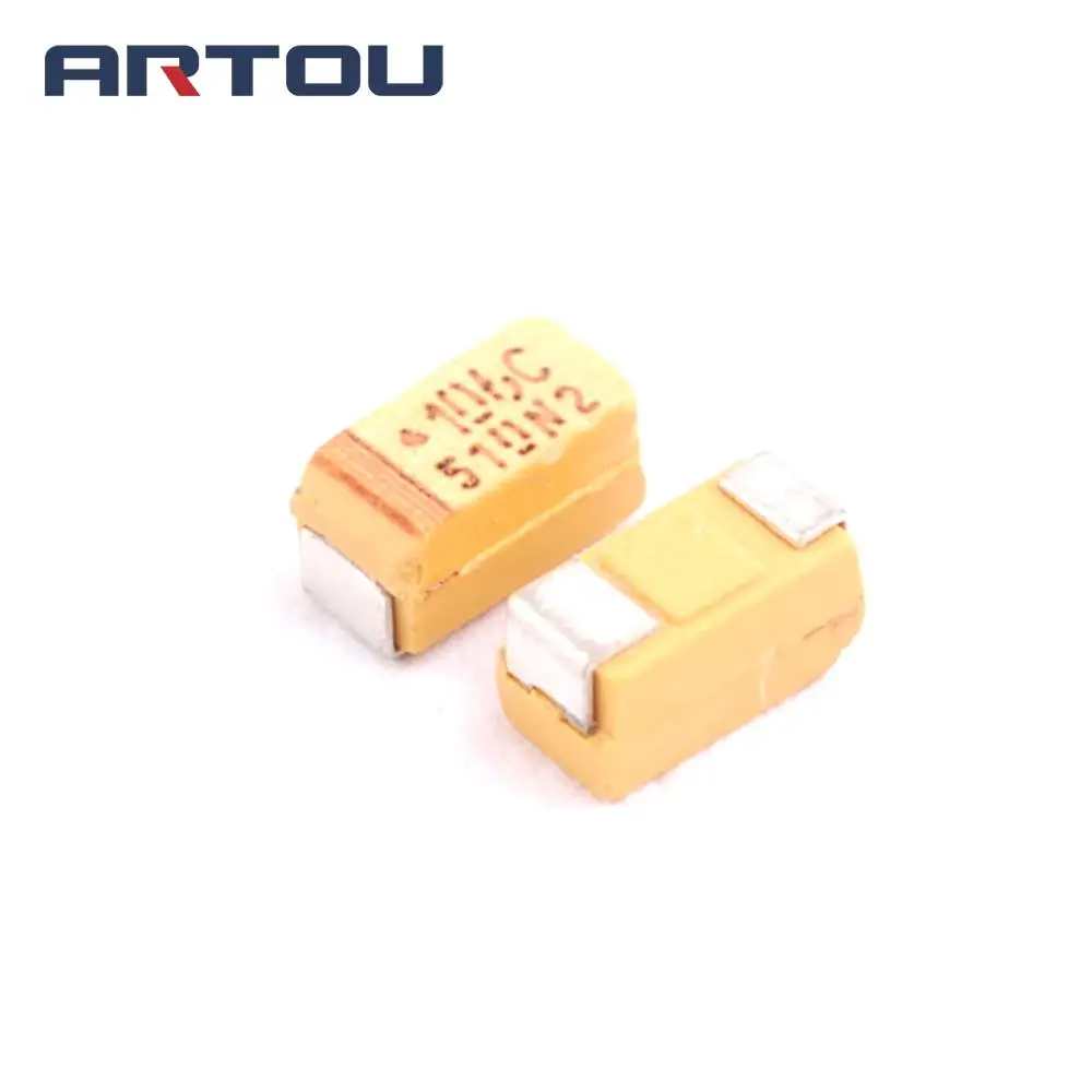 20 шт. Танталовый конденсатор SMD 10 в мкФ A 106k 3216 A|Конденсаторы| |