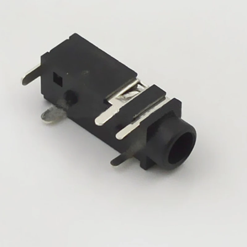 50pcs 3 5mm Jack Headphone Connector Audio Socket Side Plug Headset Connector PJ 328A Insert Board Audio Adapter