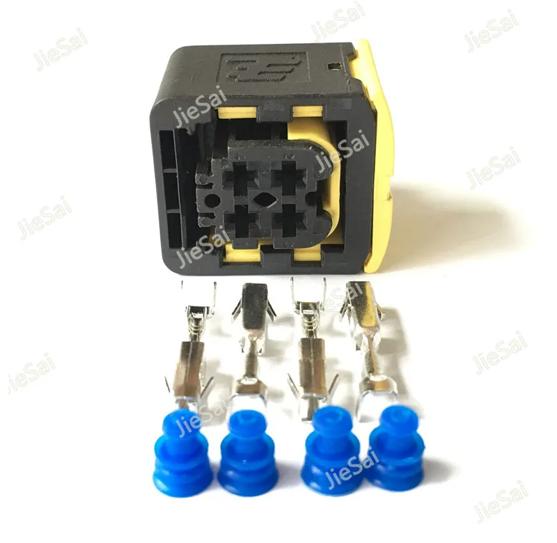 

Tyco Amp 4 Pin 1-1418390-1 Female Waterproof Automotive Electric Connector