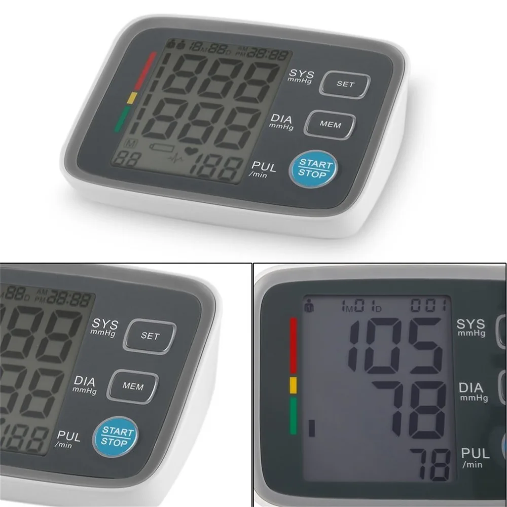 Немецкая версия полностью автоматический цифровой монитор верхней руки клинически подтвержденный Сфигмоманометр массажер горячая распродажа