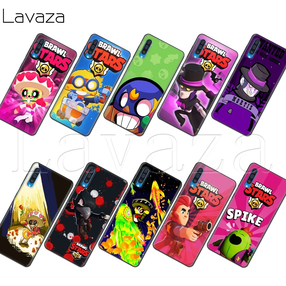 

Lavaza brawl stars crow Soft Silicone Case for Samsung Note A3 A5 A6 A7 A8 A9 A10 A30 A40 A50 A70 8 9 J6 Plus