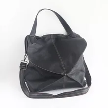 Повседневная дизайнерская уникальная женская вместительная сумка-мессенджер из натуральной кожи неправильной формы, женская сумка на одно плечо