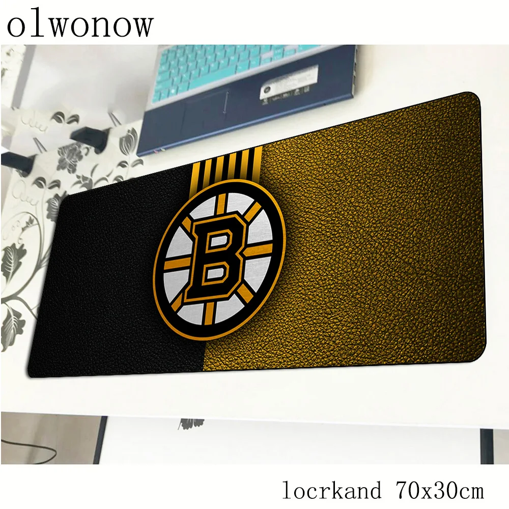  boston bruins pad mouse 3d computer gamer mouse pad Beautiful 70x30cm padmouse Fashion mousepad erg