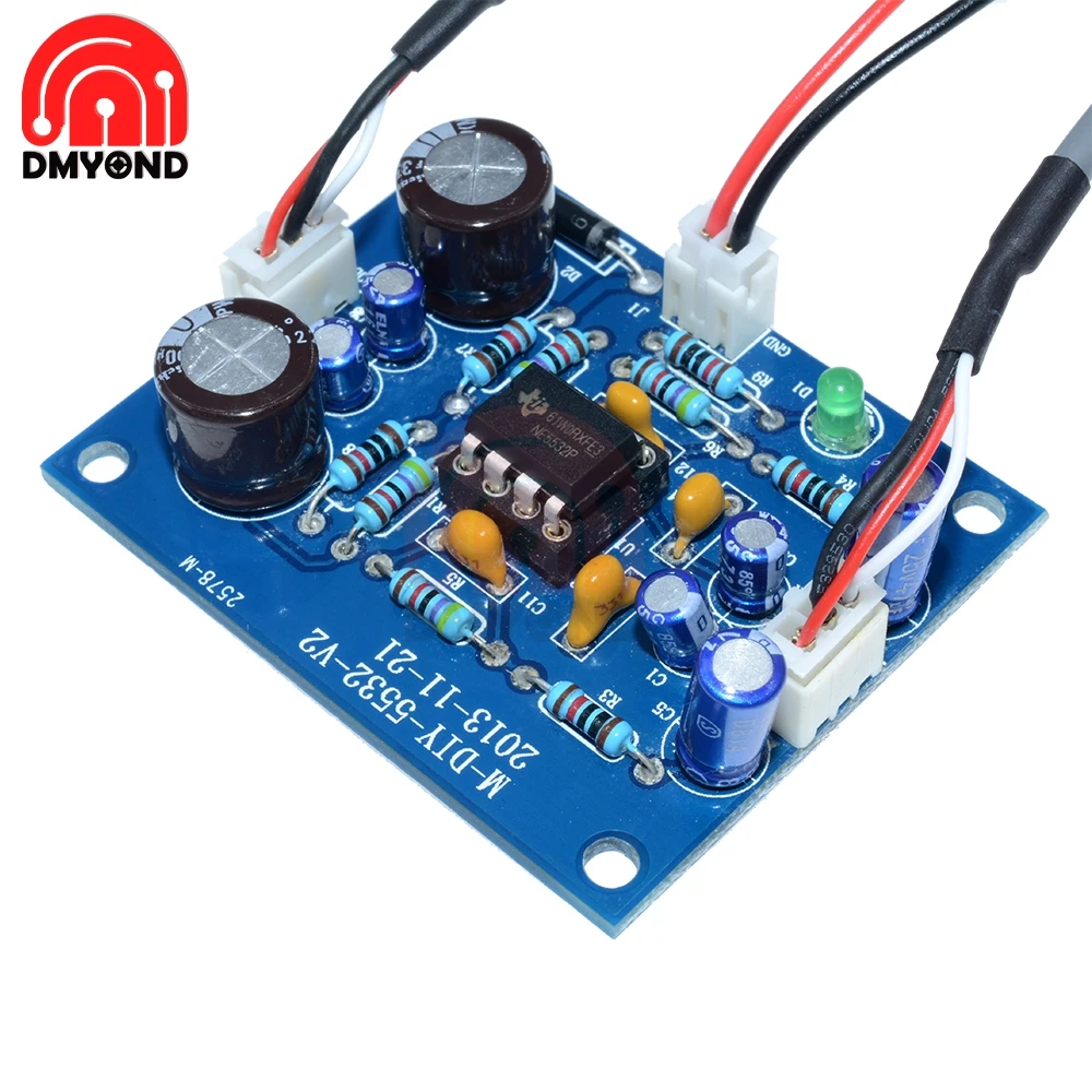 Предусилительный модуль NE5532 DC 12V 35V Hi Fi мА усилитель сигнала Bluetooth плата