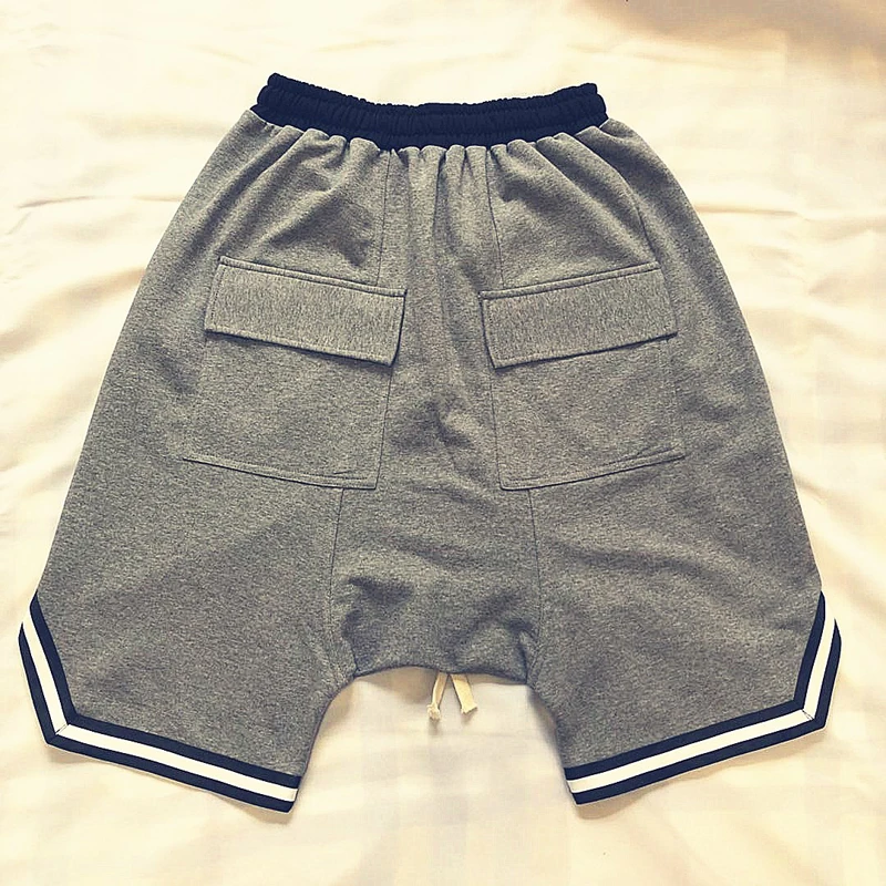 Low Price Newest Kanye West Justin Bieber Shorts Men Women High Street Summer Loose Sports Joggers Short Streetwear Kanye West Shorts