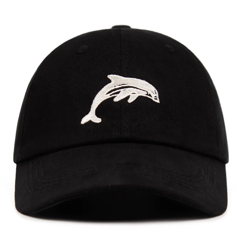 Dolphin Dad Hat Snapbcak Cap Anime Polar bear Baseball Cap Hats Coconut Trees Hat Strapback Hip Hop Golf Protect dolphins