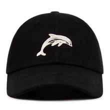 Dolphin Dad Hat Snapbcak Cap Anime Polar bear Baseball Cap Hats Coconut Trees Hat Strapback Hip Hop Golf Protect dolphins