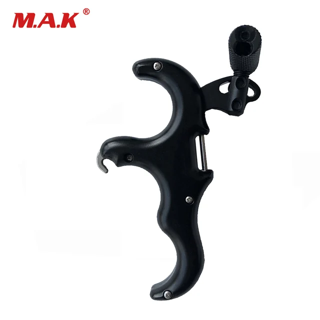  US $72.99 Stainless Steel Finger Compound Release Caliper Release Compound Archery Hunting 
