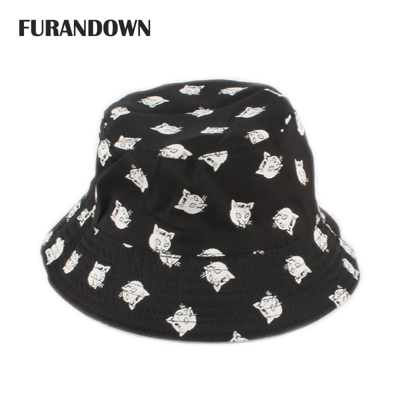 cat bucket hat